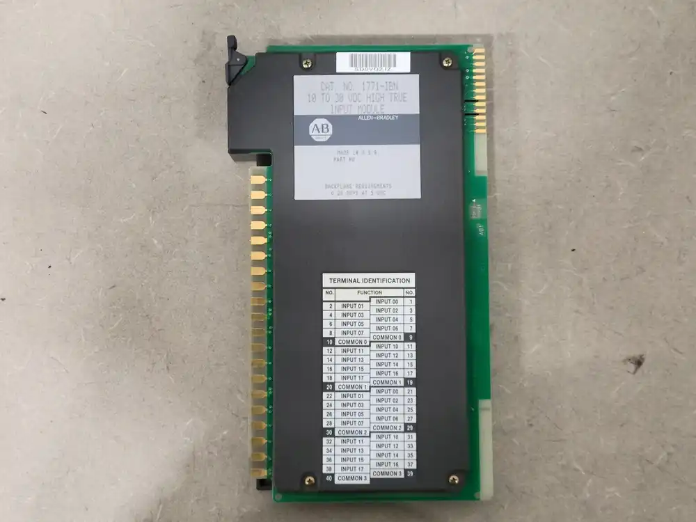 10-30 VDC High True Input Module 1771-IBN