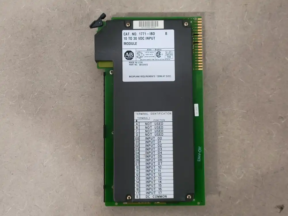 10-30VDC Input Module 1771-IBD-B