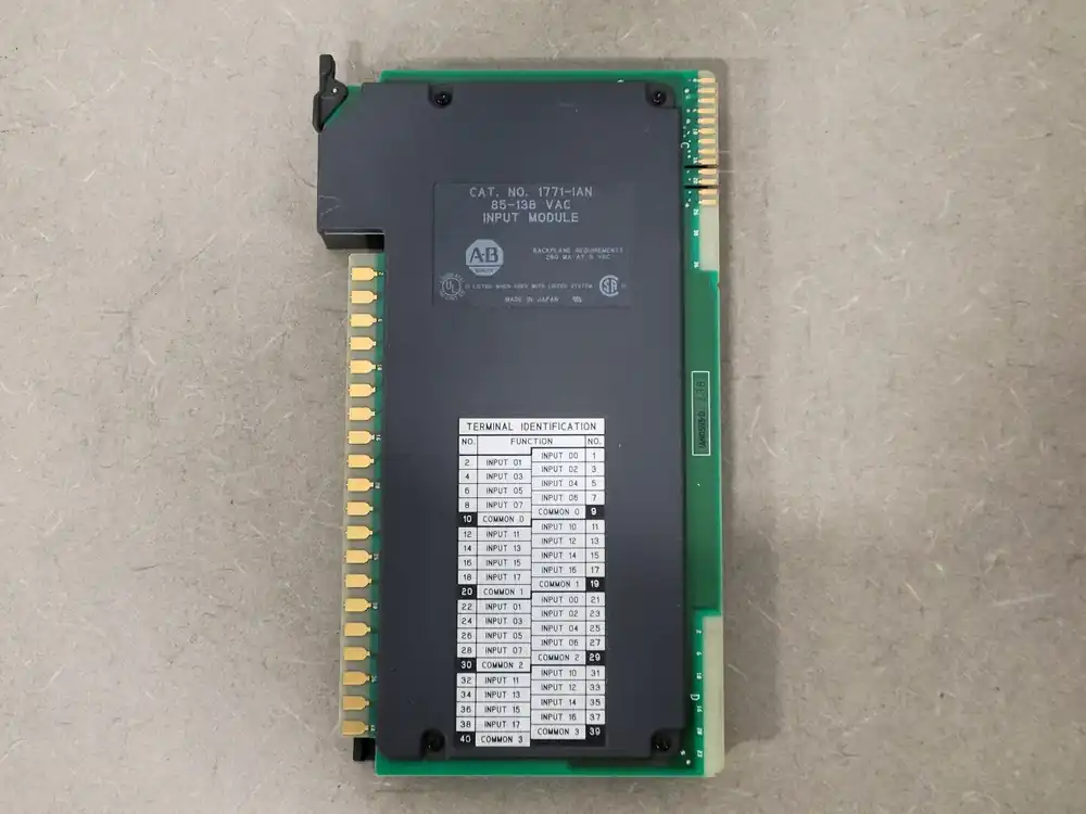85-138 VAC Input Module 1771-IAN