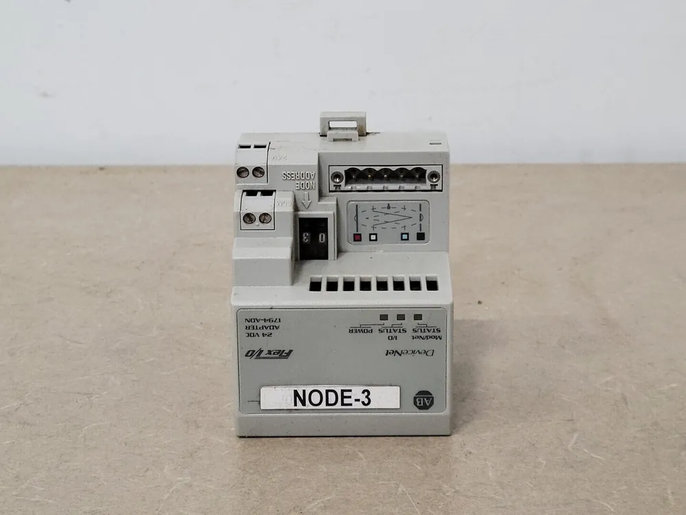 DeviceNet FLEX I/O 24V DC Media Adapter Module 1794-ADN, P/N 96265073
