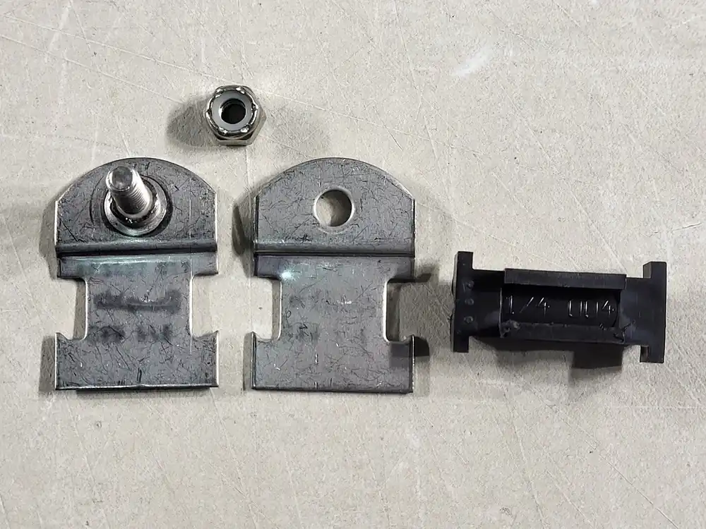 1/4" Stainless Steel Cushioned Clamp Tube Support SS-TBC4