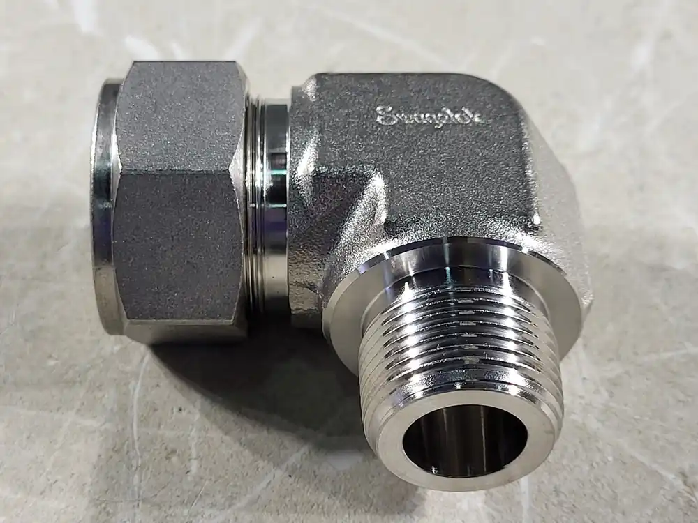 1" OD x 3/4" NPT 316SS Male Elbow SS-1610-2-12