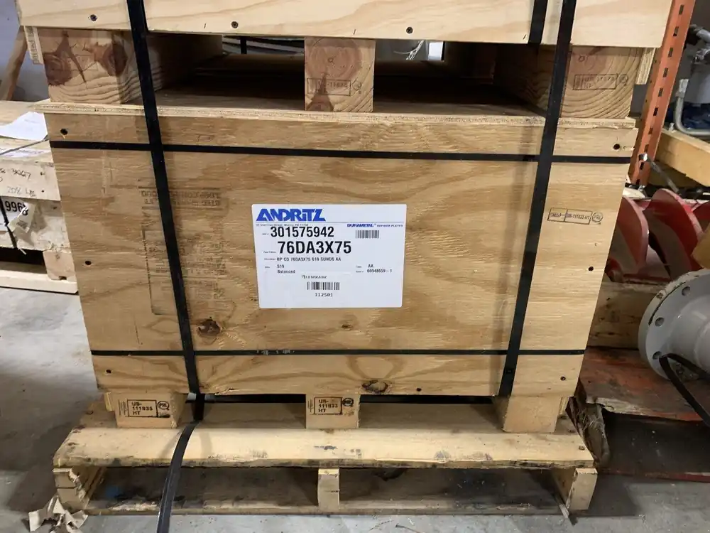 76" Durametal Refiner Plates 76DA3X75