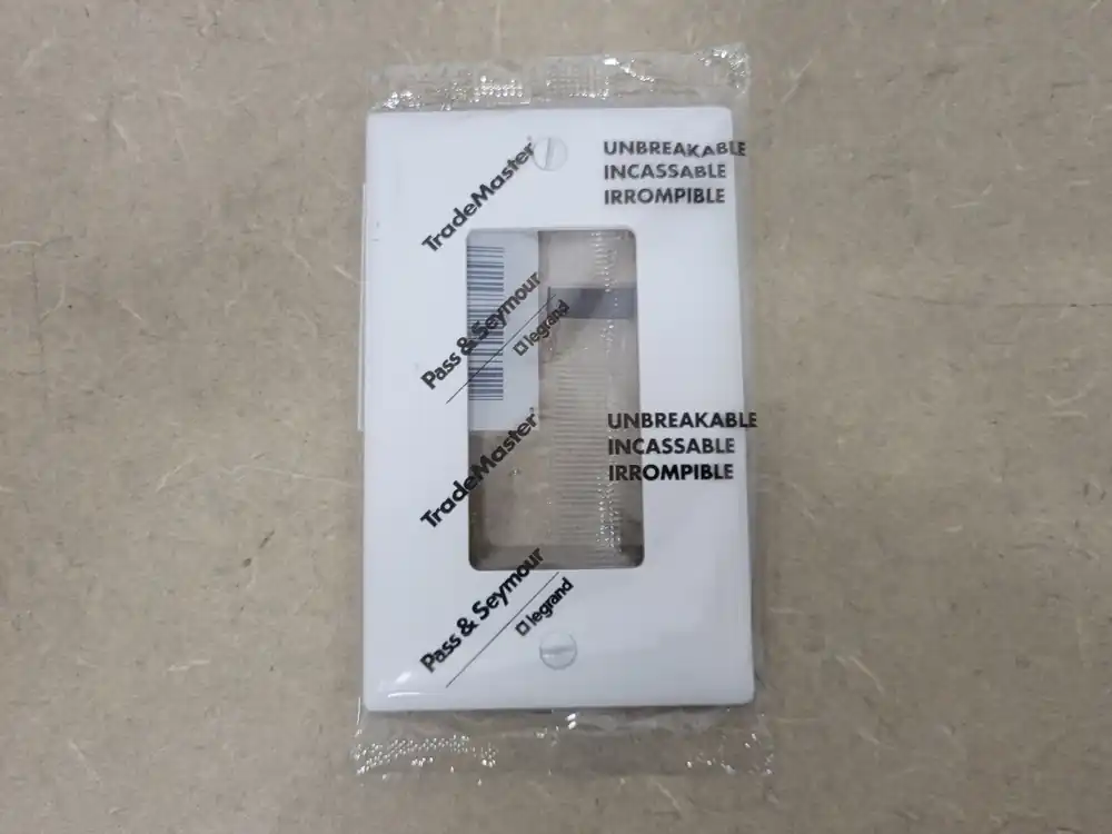 1-Gang Wall Plate TP26-W (Box of 14)