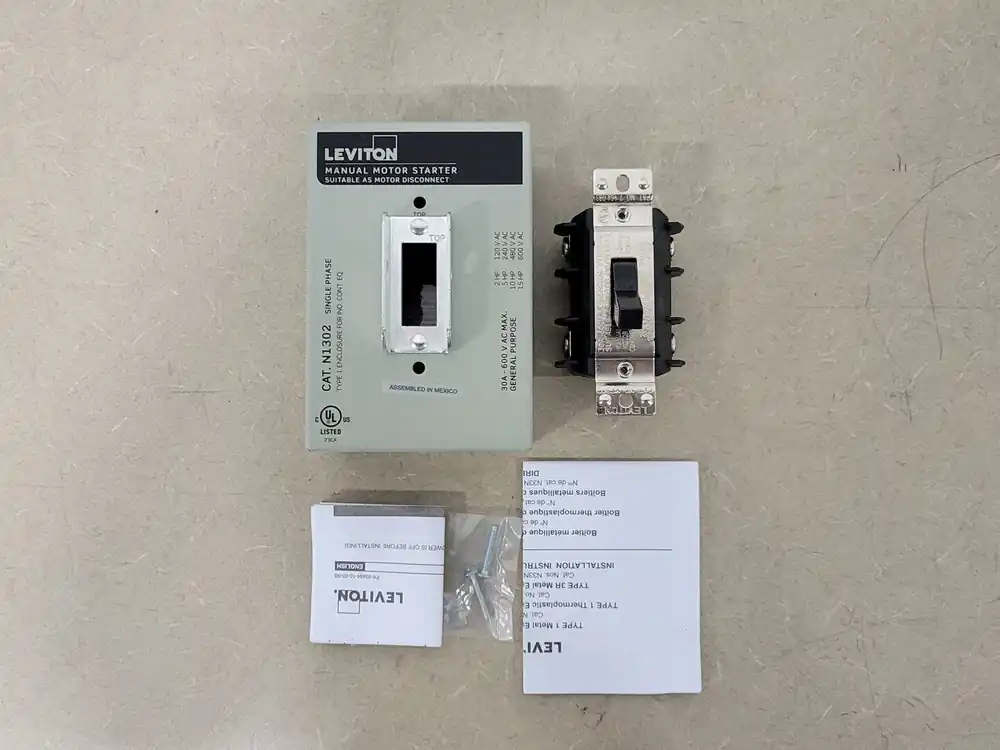 30 Amp Motor Starter Toggle Switch N1302-DS