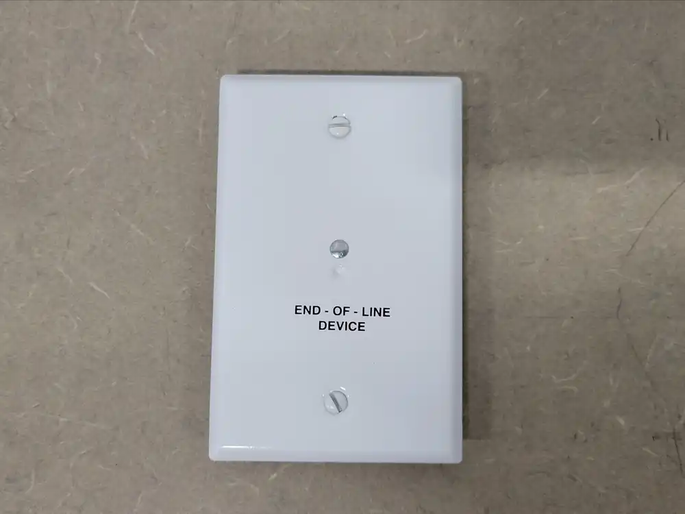 End-Line Mounting Plate EOL-CW (Box of 17)