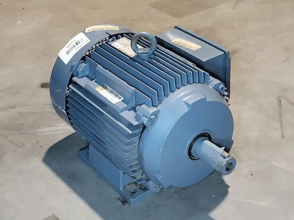 10 hp, 330/575 volts, 1740 rpm, Electric Motor DV132M4