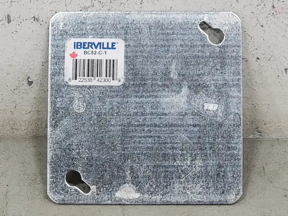 4"x4" Square Cover BC52-C-1 (Box of 55)
