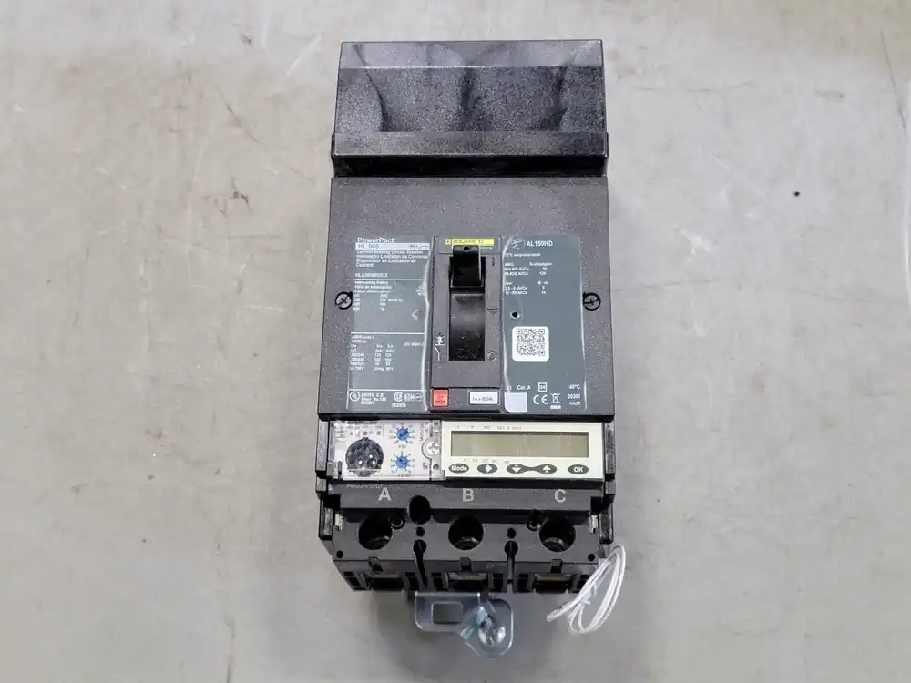 60 Amp, 3 Pole, 600 volts Circuit Breaker HLA36060U53X w/ Trip Unit