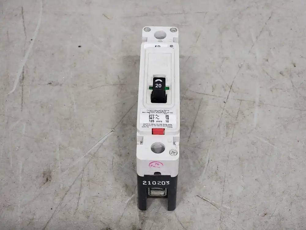 20 Amp, 1 Pole, 347 volts Circuit Breaker FD1020