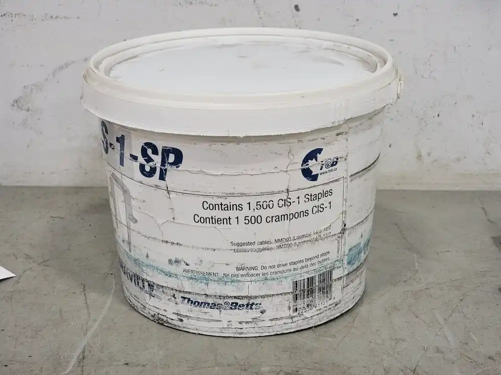 Cable Staples S-1-SP (Bucket of 1500 pcs)