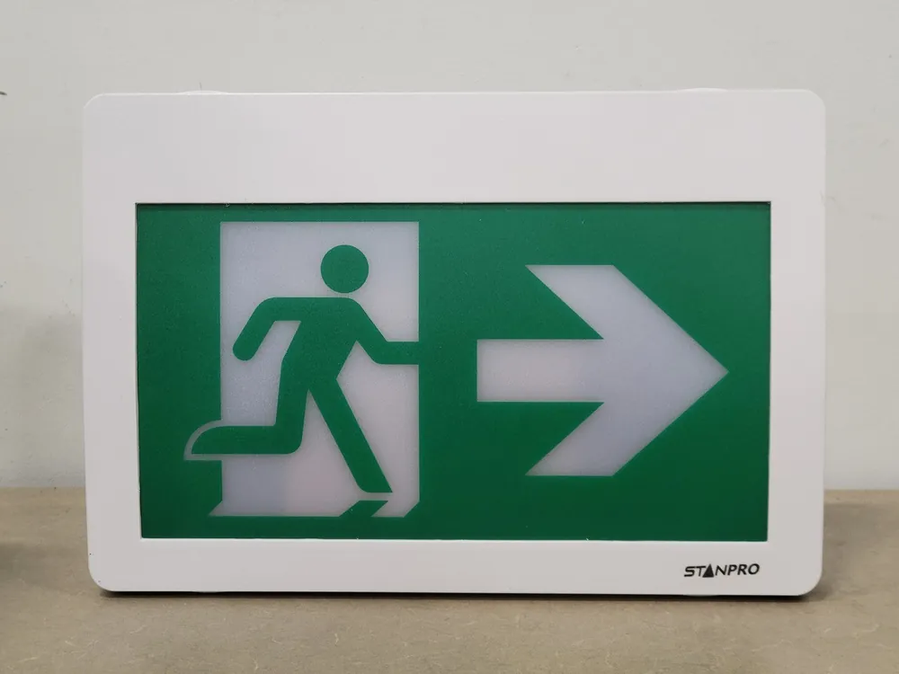 Running Man Sign LED 120-347 VAC RMPN0WH-IB1-T