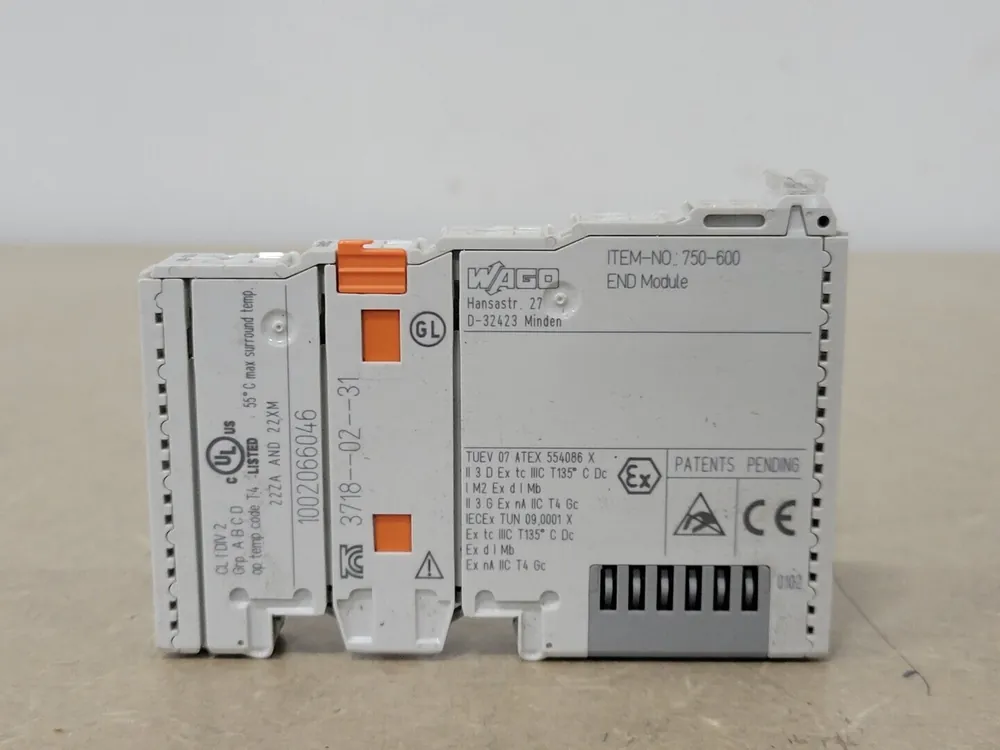 End Module 750-600