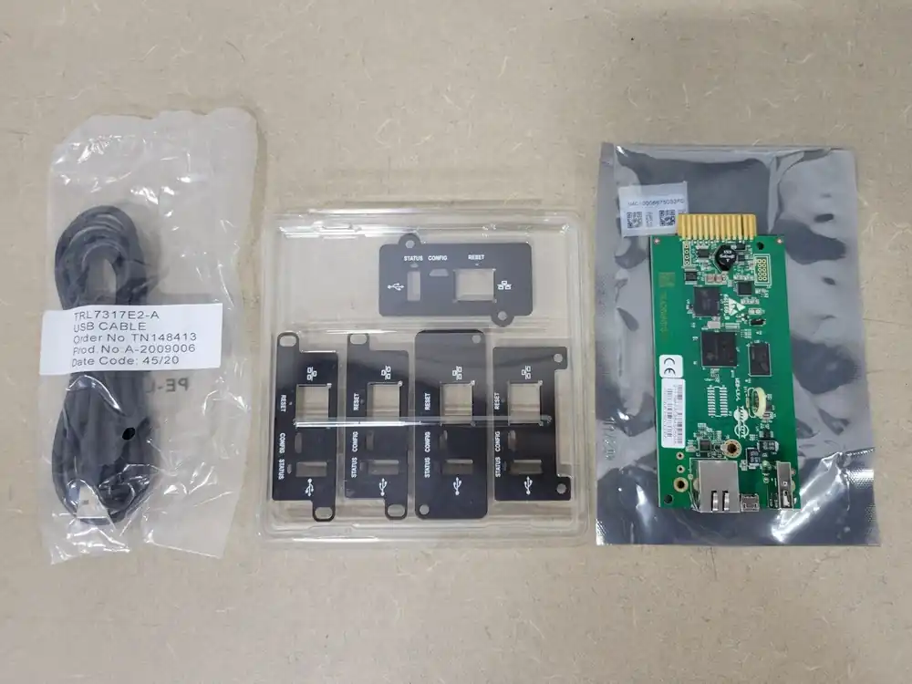 Network Card for Select UPS Systems and PDUs WEBCARDLX AC8B45