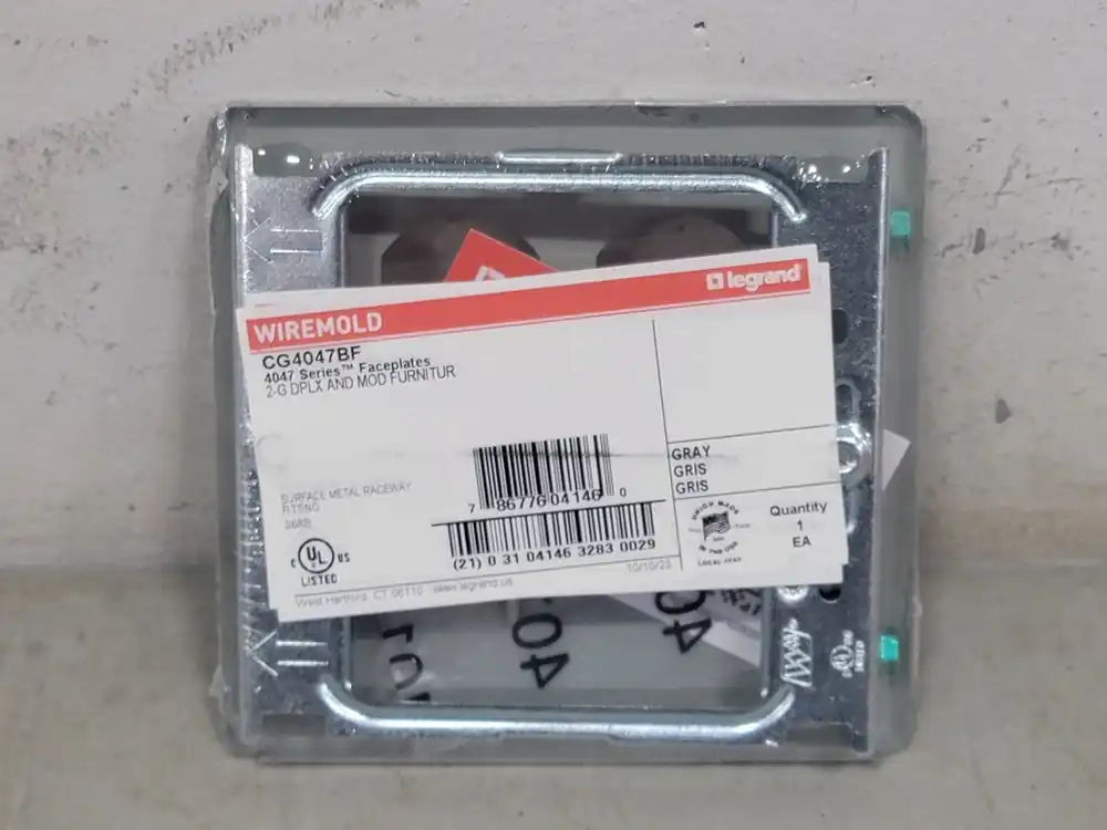 2-Gang Cover Duplex and Modular Furniture Fitting CG4047BF