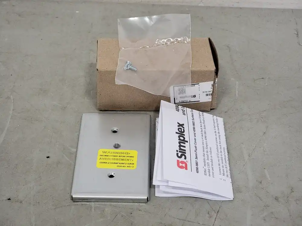 Trim Plate for Semi-Flush Surface Cover 4090-9806