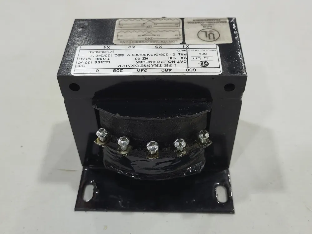 0.1 kVA Current Transformer 600 Pri. Volts, 120/240 Sec. Volts CS100JHCBK