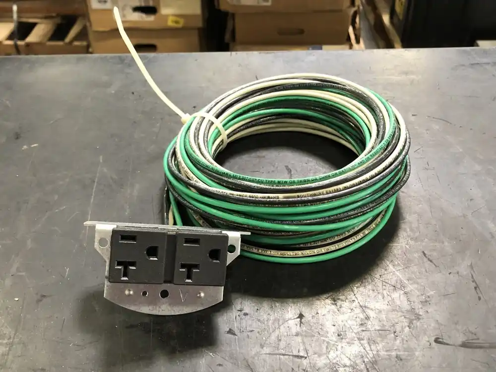 Poke-Thru Device Replacement Receptacle RC4REC2-25