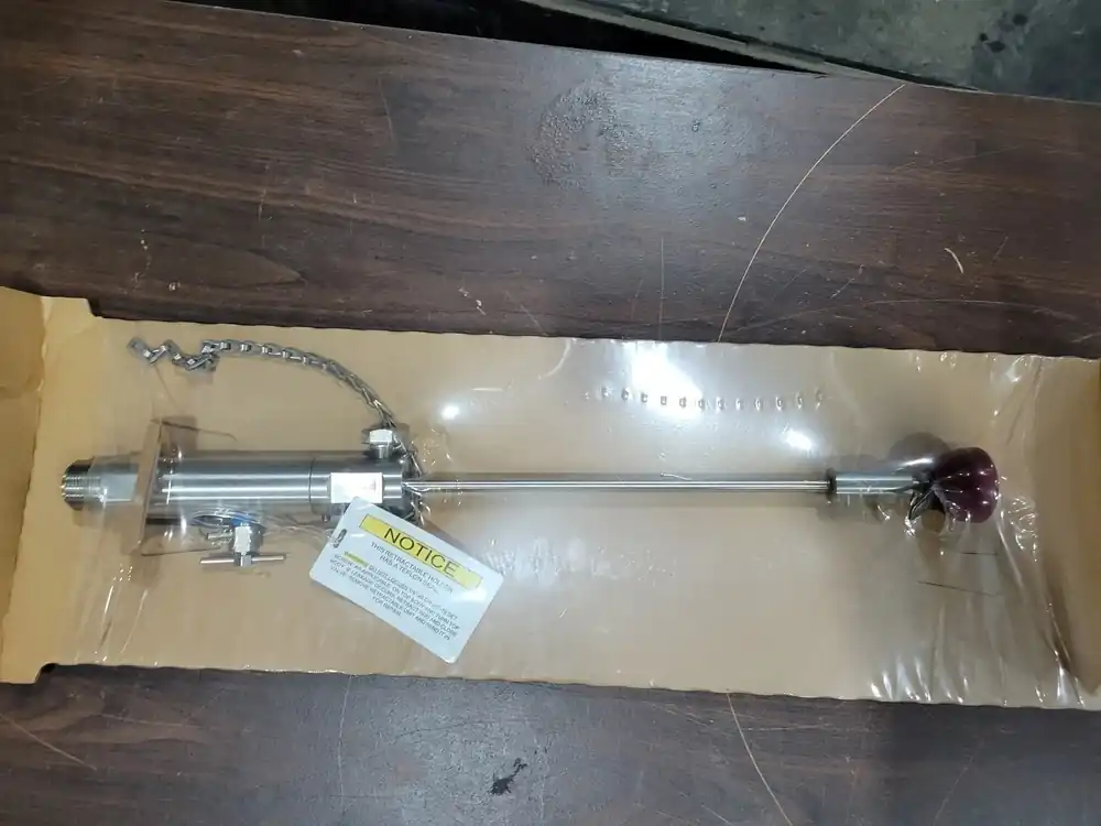 Insertable/Retractable Tool Holder, 750 PSI, 316SS