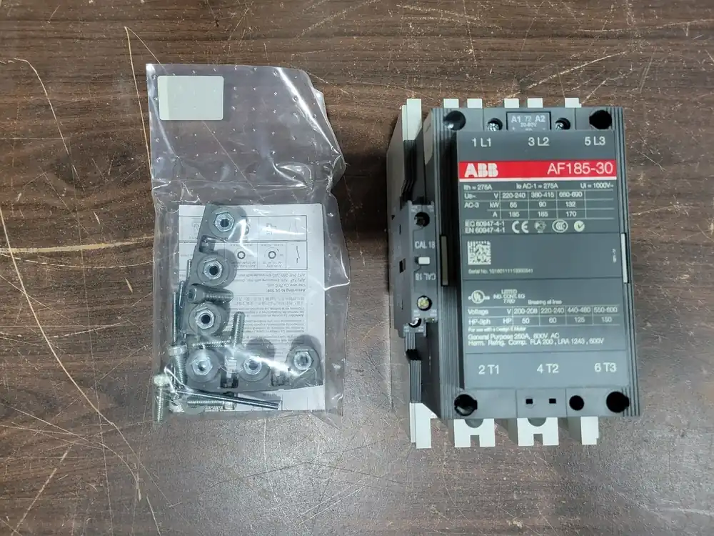 275 Amp, 3 Pole, 1NO + 1NC, 20-60 VDC Coil 600 Contactor AF185-30-11-72