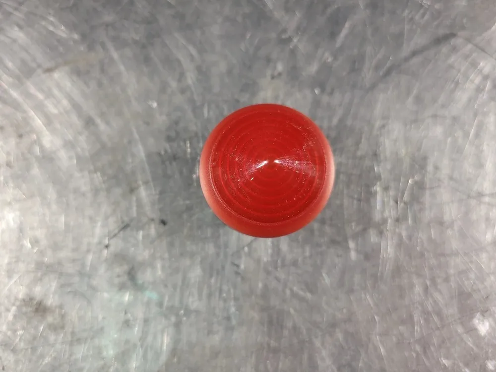 Red Conical Indicator Light M22-LH-R