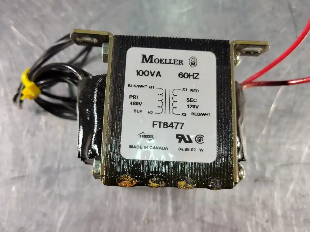 100 VA Control Transformer, 480 pri. volts, 120 sec. volts FT8477