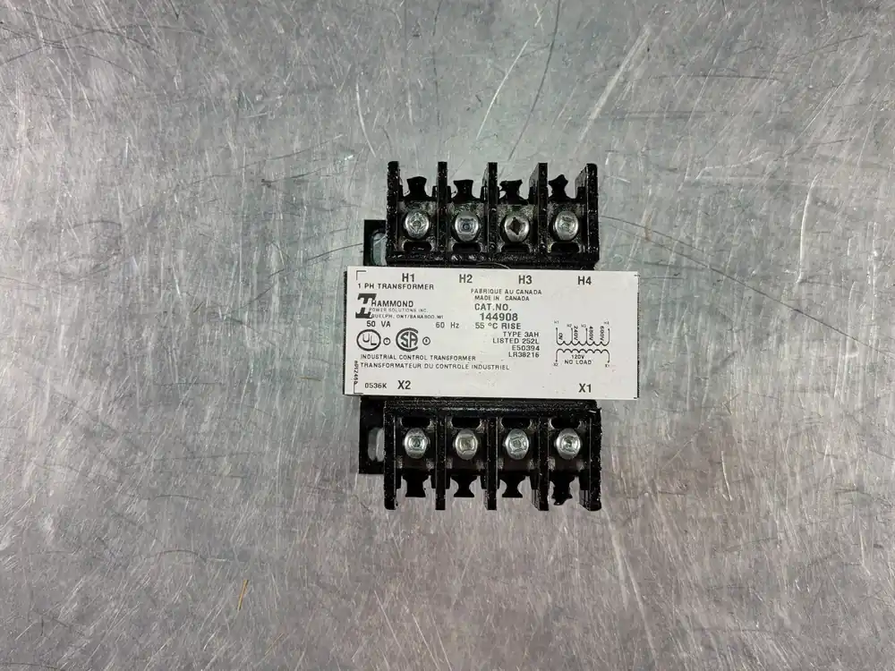 50VA Industrial Control Transformer, 600 pri. volts, 120 sec. volts 144908