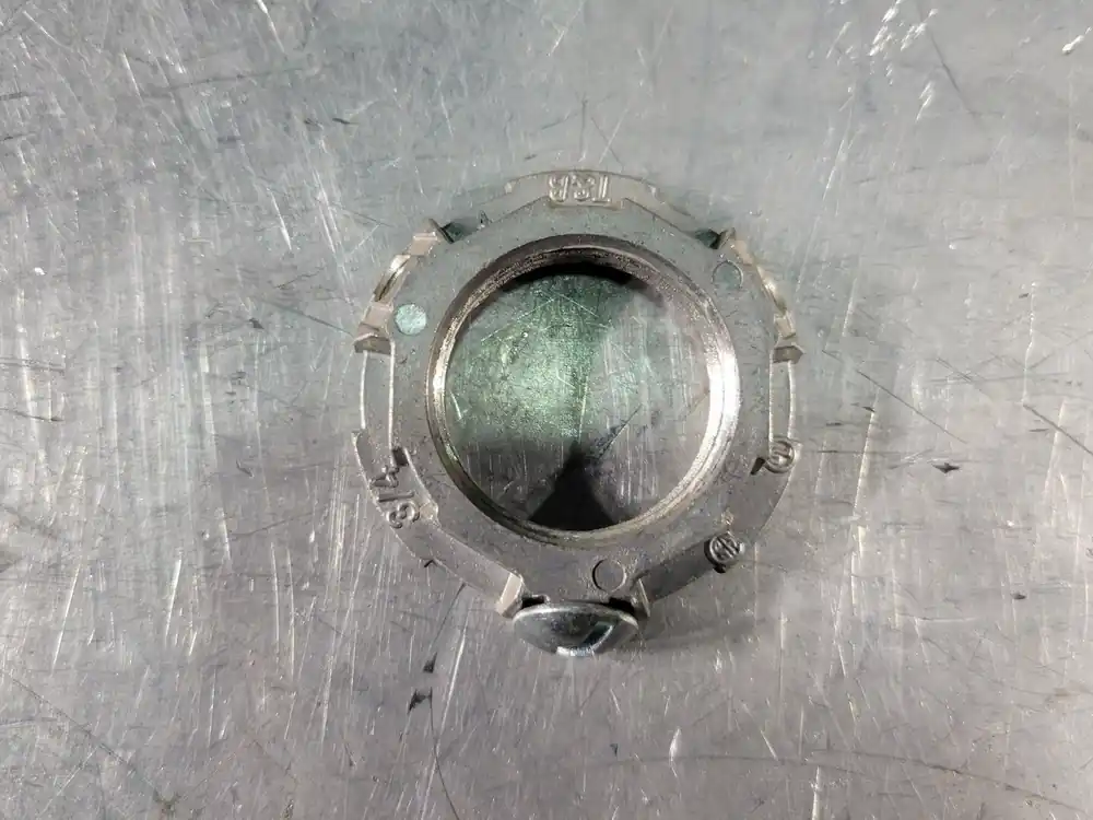 3/4" Bond Star Grounding Locknut L075GRL w/ Lay-In Lug