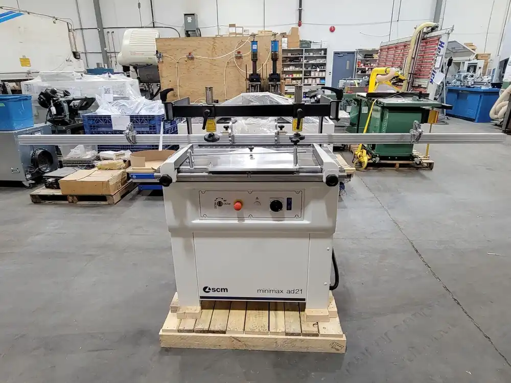 minimax ad 21 Single Head Multiboring Machine w/ 21 Spindles