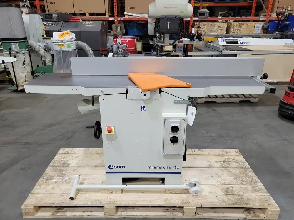 minimax fs 41c Surfacing-Thicknessing Planer w/ "Xylent" Cutterhead