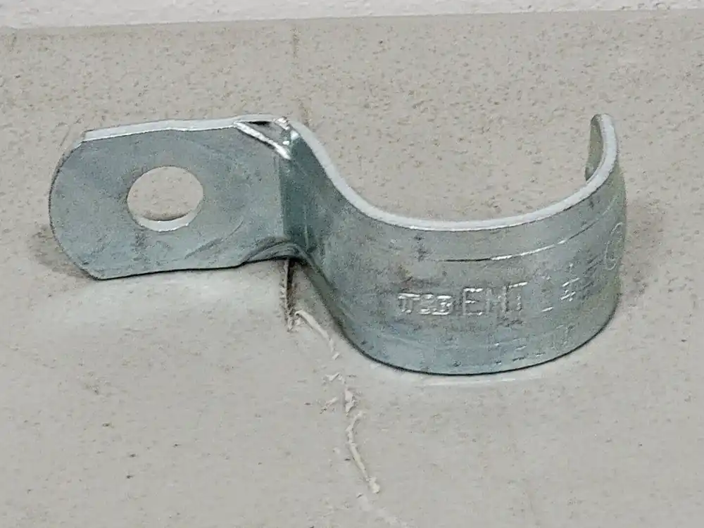 1-1/4" EMT Single Hole Pipe Strap 1310 (Box of 65)