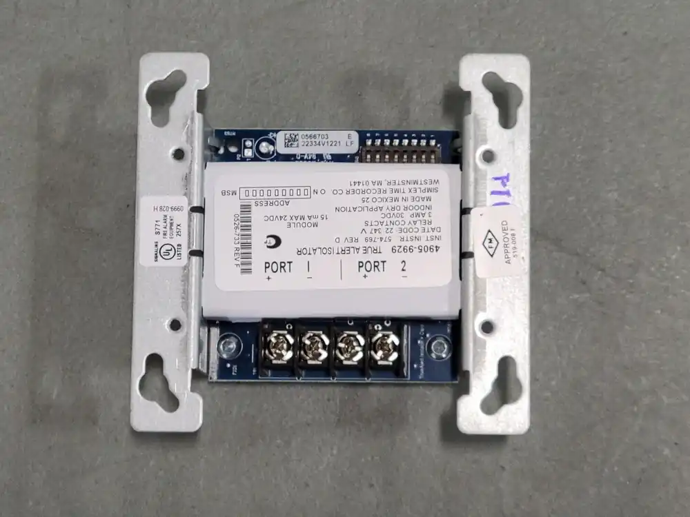 Isolator Module Truealert 4905-9929, P/N 0626700