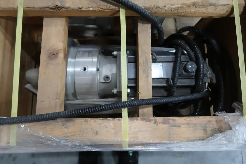 2 kW AC Servo Motor USAMED-20BA2 w/ Sumitomo MC-Drive + Drum
