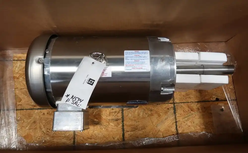 10 hp, 230/460 volts, 1770 rpm, 215TCZ Electric Motor 37N402S518G1