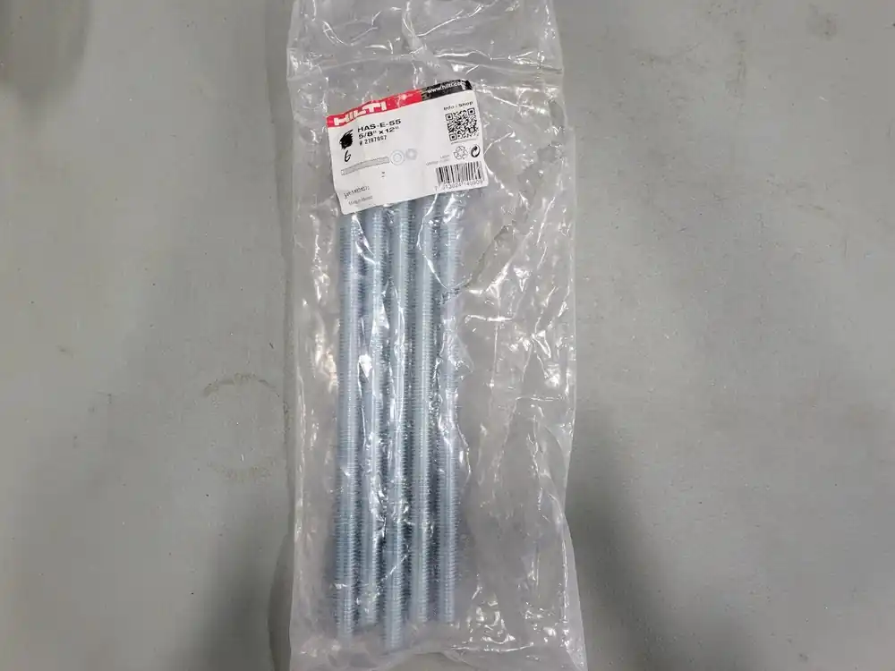 5/8" x 12" Anchor Rod HAS-E-55 (Box of 5)