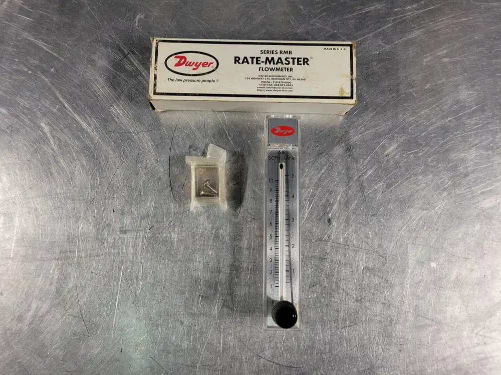 Polycarbonate Flowmeter RMB-50D-SSV