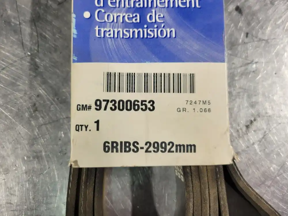 Serpentine Belt 6RIBS-2992mm