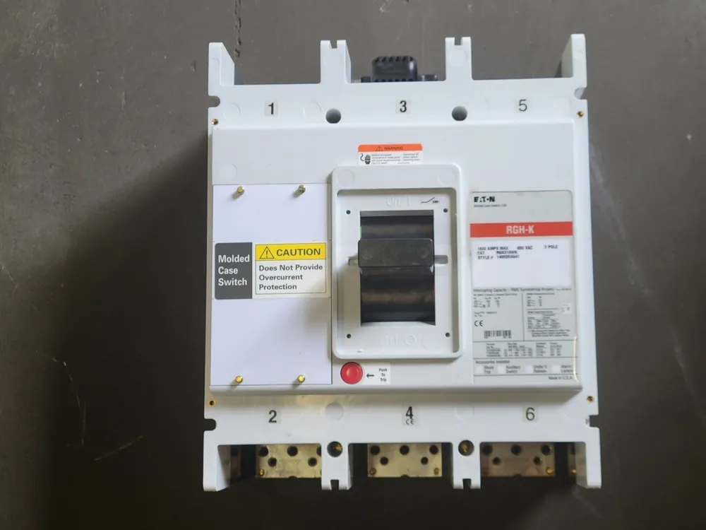 1600 Amp, 3 Pole, 690 volts Circuit Breaker RGK316WK