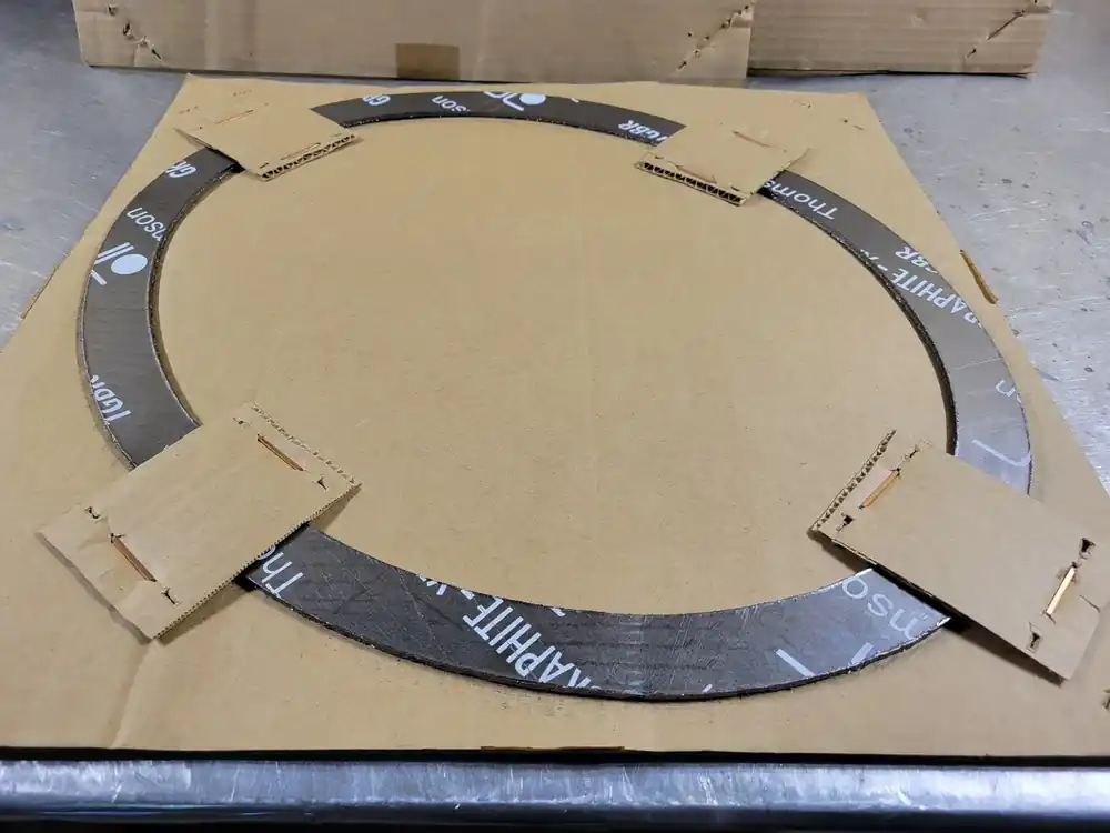 TGBR OBROUND Flexible Graphite Gasket