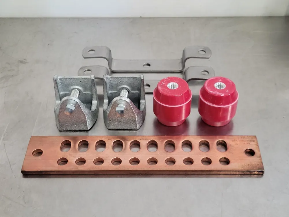 1/4"x 2"x 10" Universal Ground Bar Kit GBU14210P
