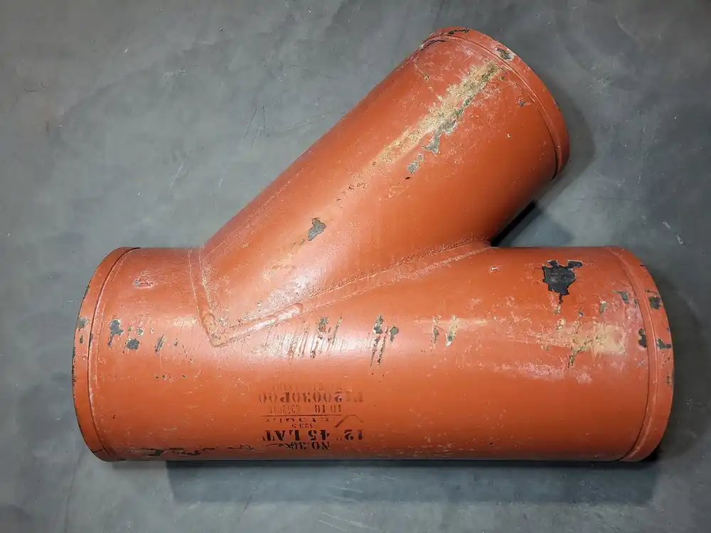 12" Grooved end 45 deg Lateral Pipefittings No. 30