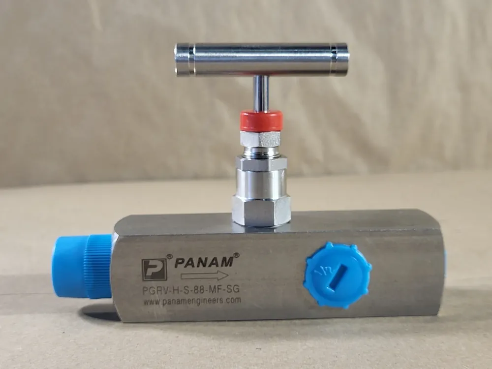 1/2" NPT Gauge Root Valve PGRV-H-S-88-MF-SG