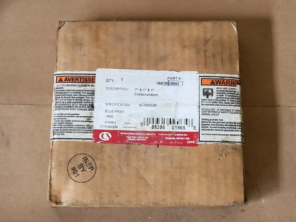 7" x 7" x 1" Grinding Wheel 05539509965