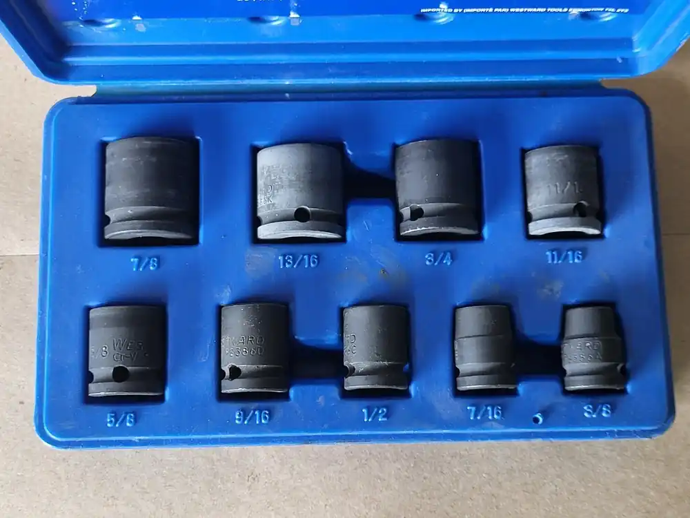 10 Piece-3/8" Drive Impact Socket Set PSK3810