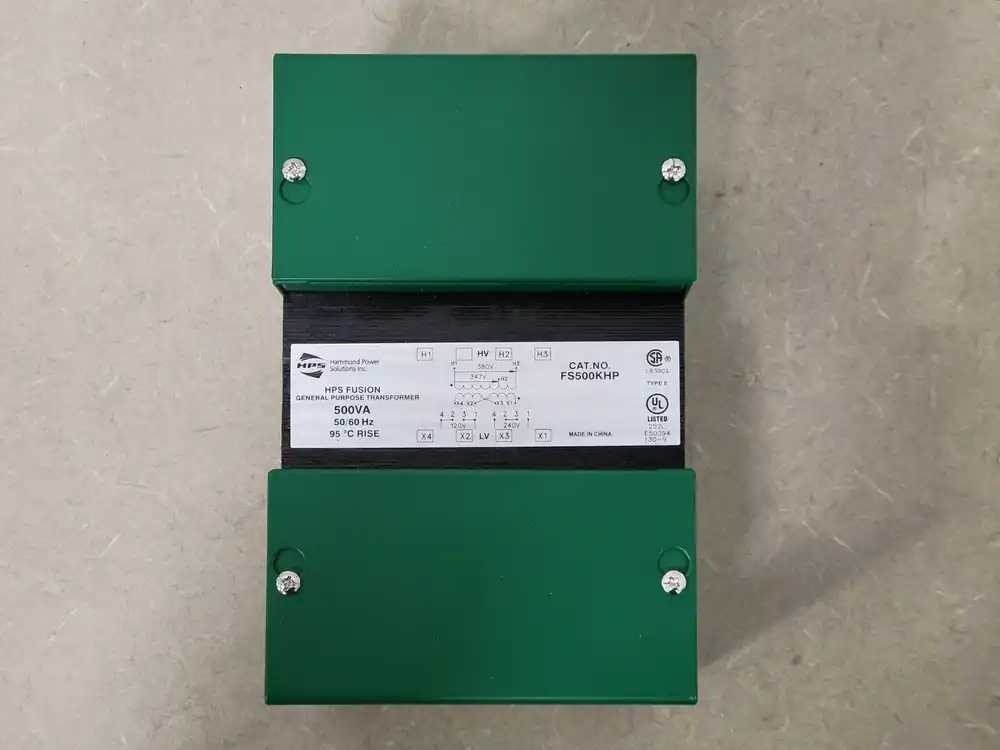 500 VA Control Transformer, 347-380 pri. volts, 120-240 sec. volts FS500KHP