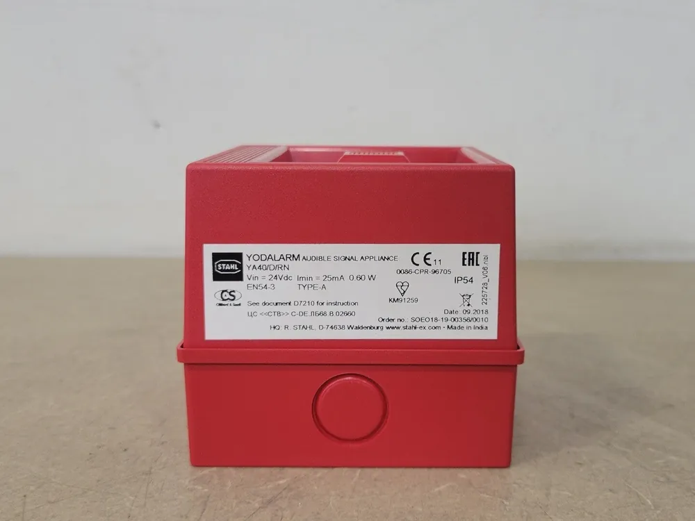 YODALARM Audible Signalling Device Sounder YA40/D/RN