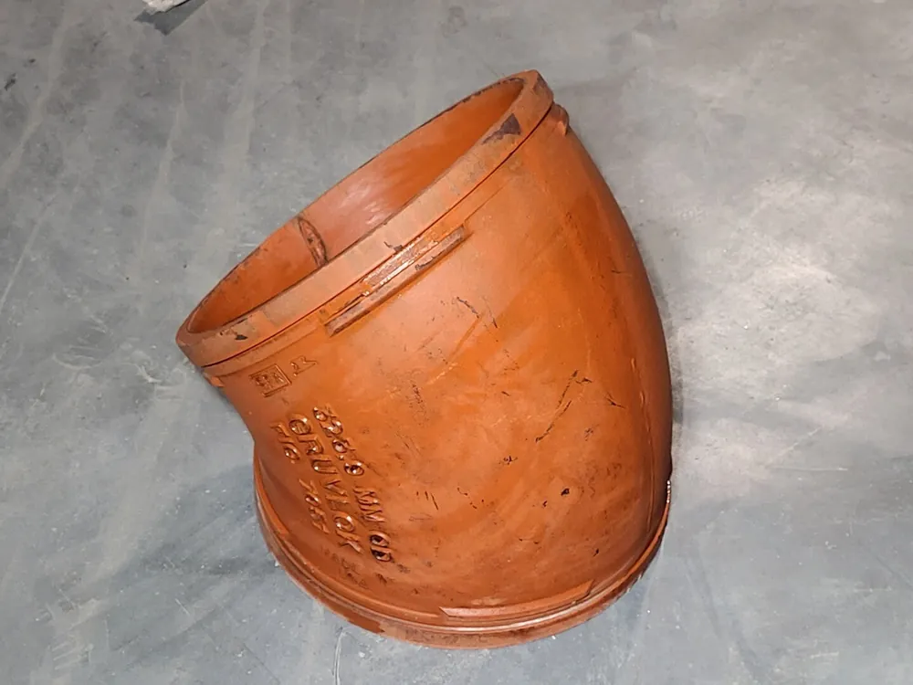 12" Grooved End 45deg Elbow Fig. 7051