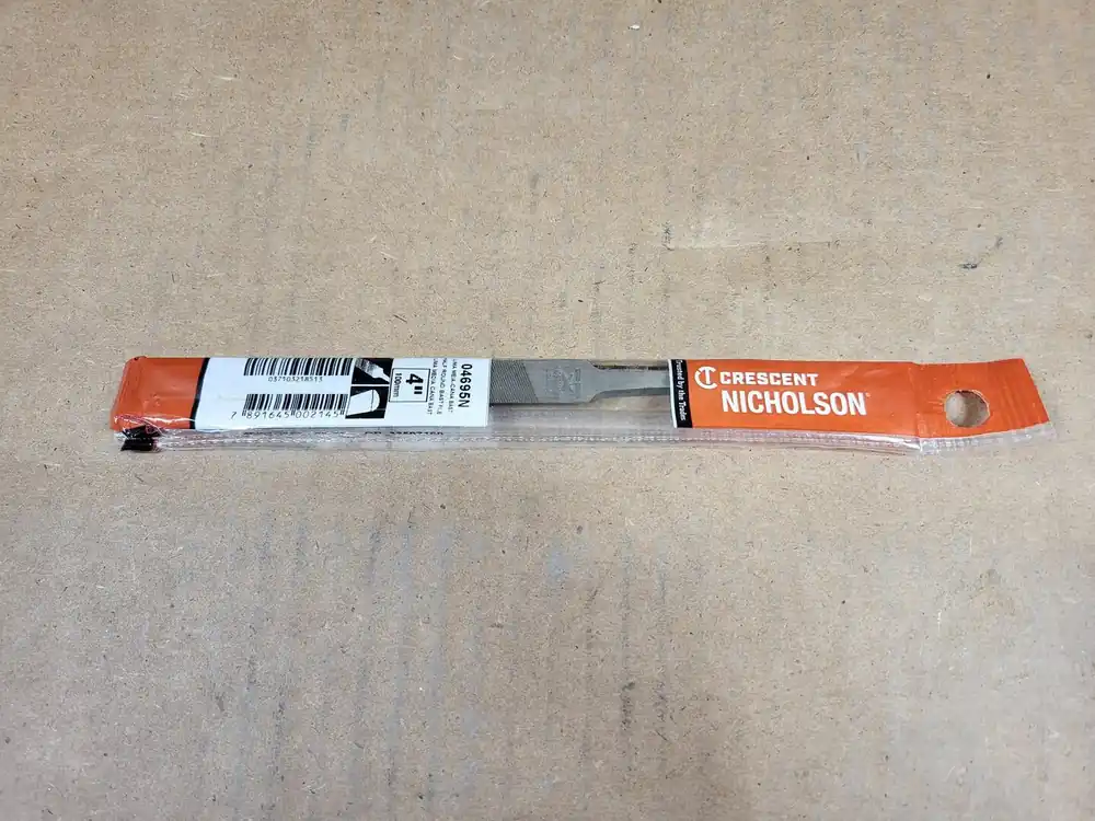 4" Half Round Double Cut Bastard File - Boxed 04695N