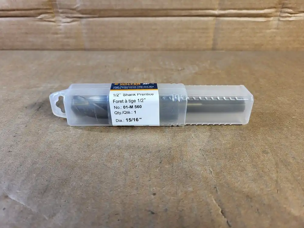 1/2" Shank Prentice Drill Bit 01-M 560, 15/16 in