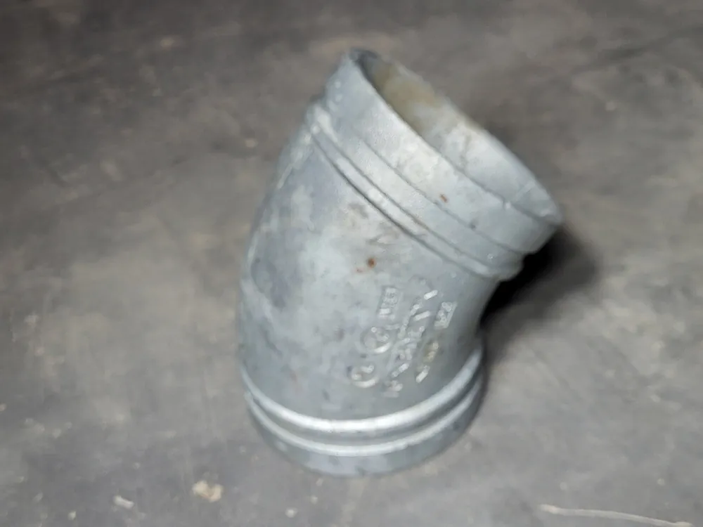 4" 45 Deg Elbow Grooved End No. 11